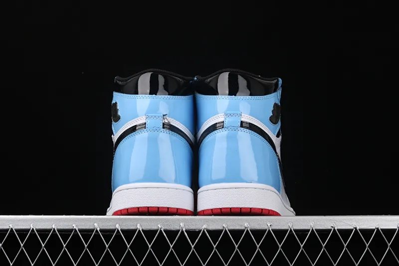 All categories Air Jordan Jordan series basketball shoes Air Jordan 1 High Air Jordan 1 "Fearless" AJ1 Joe 1 high top red and blue patent leather CK5666-100